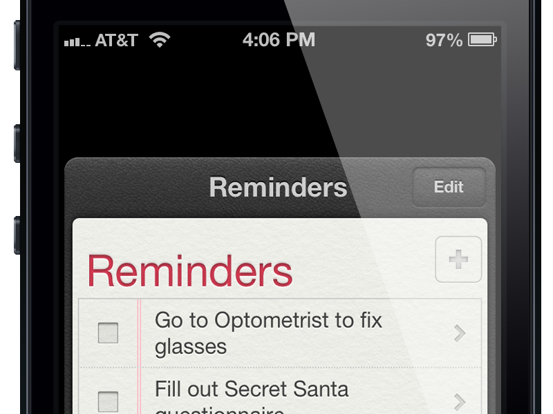 how to display reminders on lock screen iphone