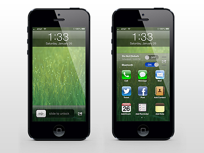 iOS Lock Screen Actions v3 actions apple bluetooth camera do not disturb ios ios 6 iphone ipod ipod touch lock screen