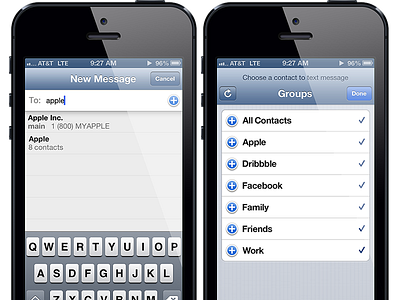 Add Groups to Messages – iOS add apple contacts groups ios ios 6 ipad iphone ipod ipod touch messages search text message