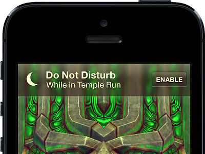 Do Not Disturb for iOS - Application Integration alert apple application concept do not disturb enable games integration ios ios 6 ipad iphone ipod ipod touch tumblr video