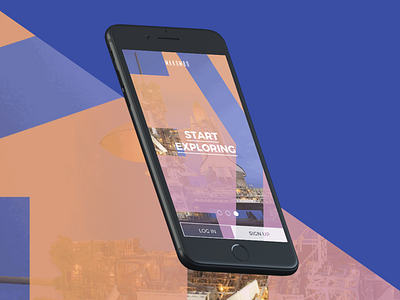 Makombo App Concept app application design explore ftue interface sign socialmedia up userexperience uxui walkthrough