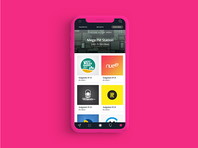 TuneYou Radio App app branding button concept design graphicdesign music music art navigation radio songs trendy userexperience userinterface uxui worldwide