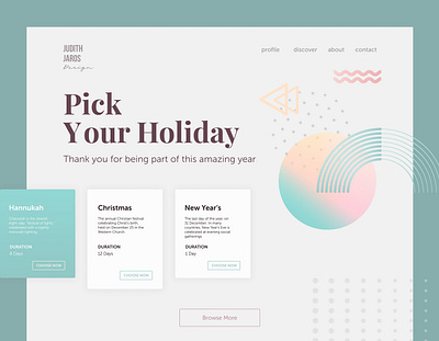 Happy Holidays christmas communication concept design freelance design graphicdesign holidays interface newsletter people startup texture typography ui userexperience ux uxui vector web design website