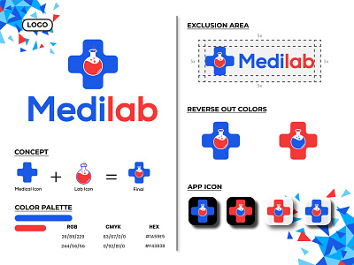 Medilab logo design | Logo Maker | 2022 app branding branding guideline design graphic design illustration lab logo logo logo brand logo branding design logo creation logo creator logo identity logo maker logo trands logofolio medical logo medilab modern logo professional logo