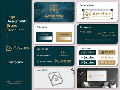 Arachne - a corporate logo and brand guidelines