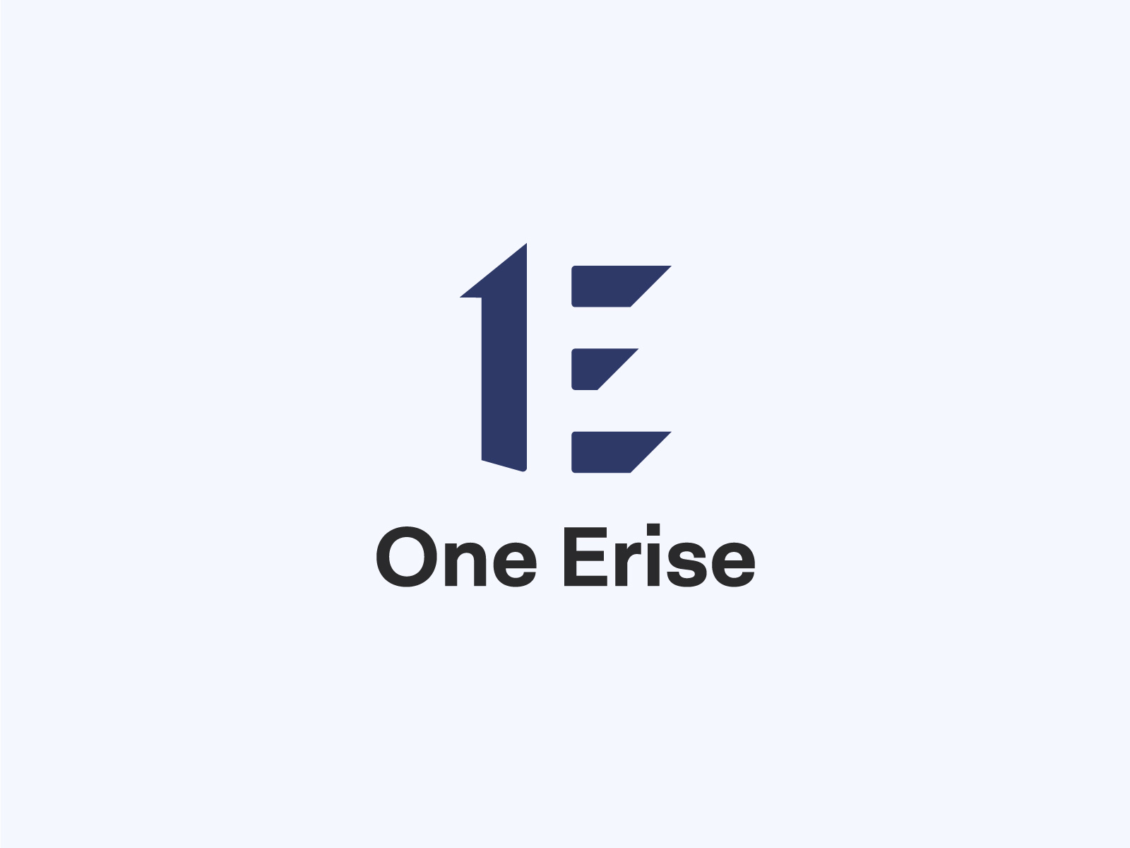 One Erise Logo Design One and E letter concept here by MNR Nazmul