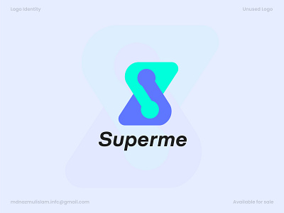 Superme | Tech based company logo Design