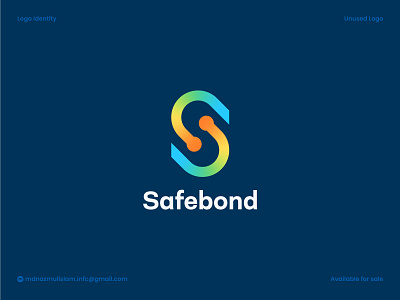 Safebond | S mark and Bond concept Logo