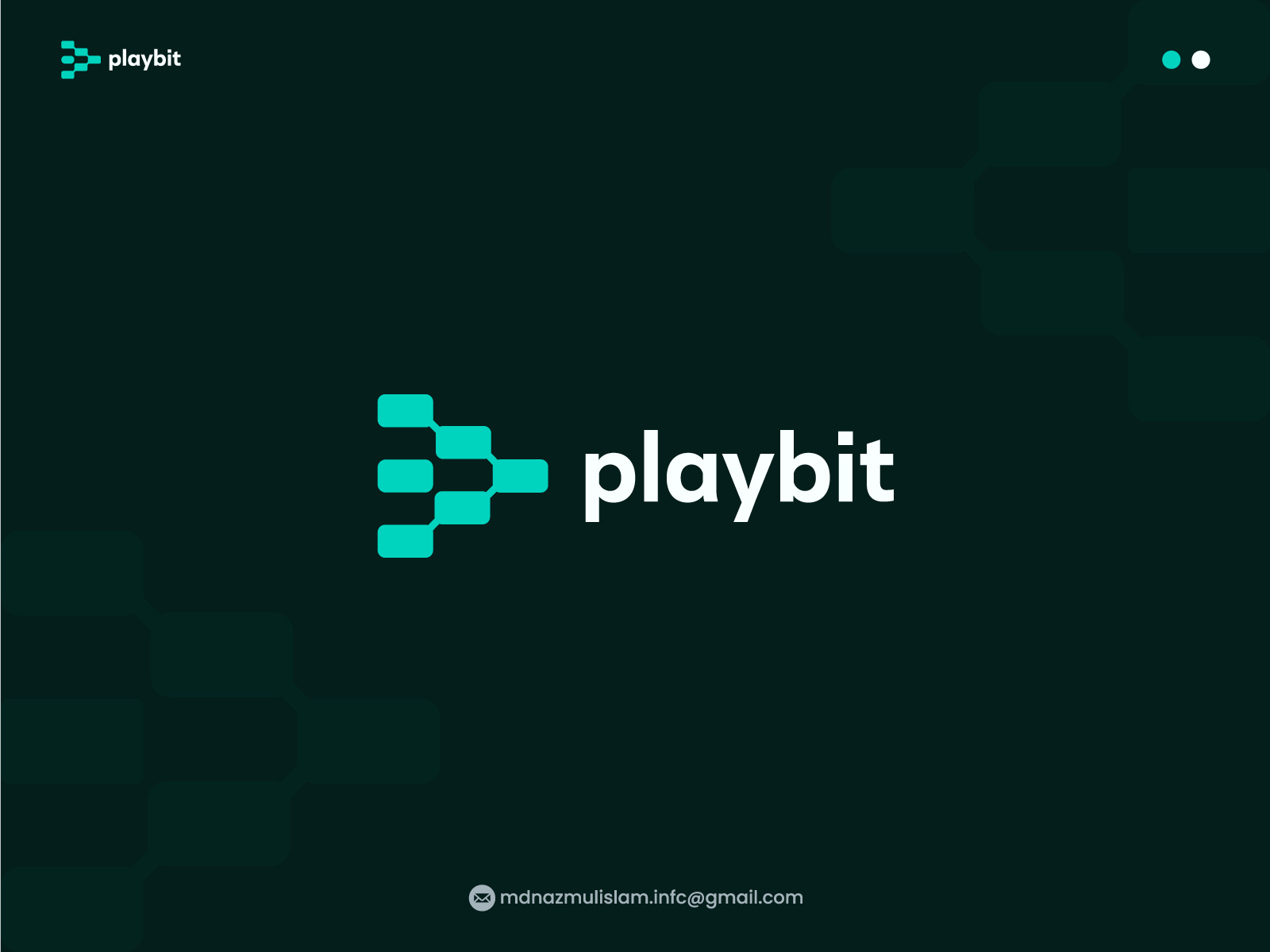 Playbit | Tech concept logo design by MNR Nazmul Islam on Dribbble