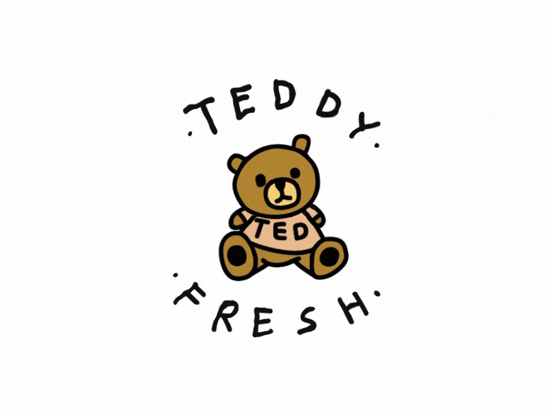 Teddy Fresh Concept animation bear character clothing teddy