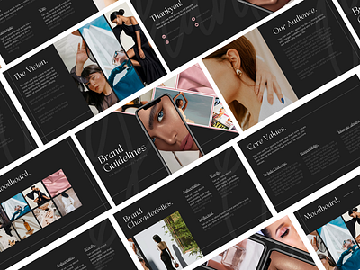 Canva Brand Guideline Template | For Beauty and Fashion Brands