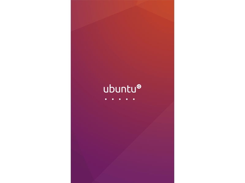 Ubuntu splash screen