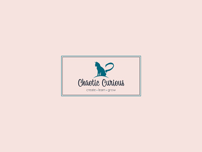 Chaotic Curious adobe branding design graphic design illustrator logo typography youtube