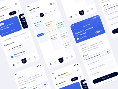 Task Management Mobile App Design