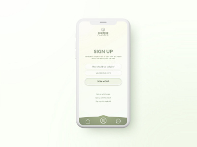 Sign up app design dailyui practice sign up ui design ux ui
