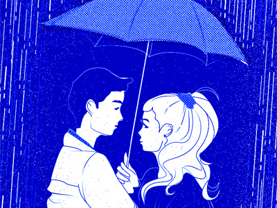 Umbrellas of Cherbourg illustrations umbrellas of cherbourg