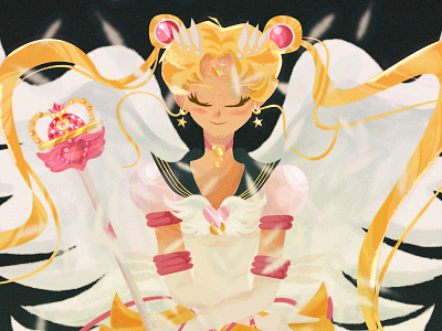 Sailor Moon anime illustration sailor moon