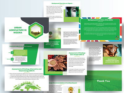 Urban Agriculture PowerPoint Presentation Design