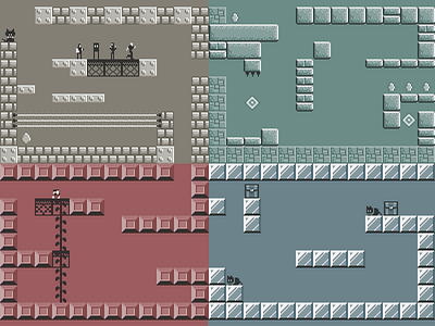Simple Duotone game tiles