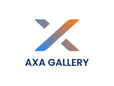 AXA gallery logo creative