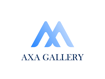 AXA gallery logo creative