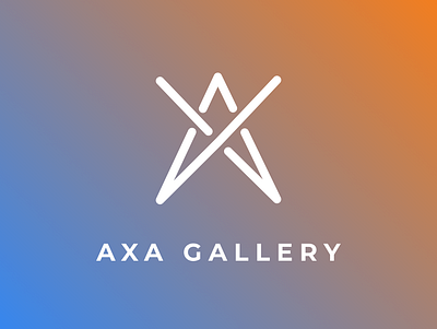 AXA gallery logo creative