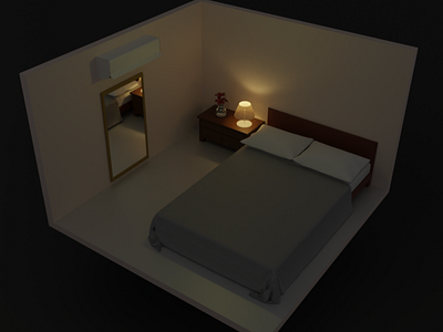 bedroom 3d design