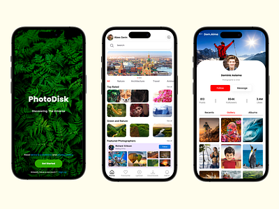 PhotoDisk-Photography App