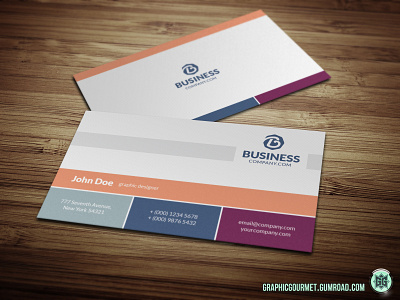 Personal Business Card Template v01