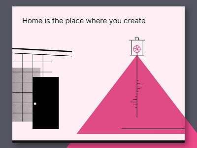 Hello Dribbble) home welcome