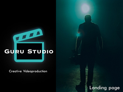 Landing Page - Video production studio landing product design site ui ux video production web web design