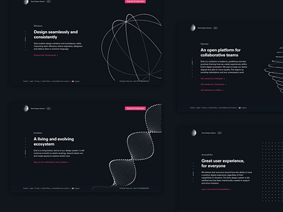 Dots | Design System 3d canvas design system dots particles three.js webgl