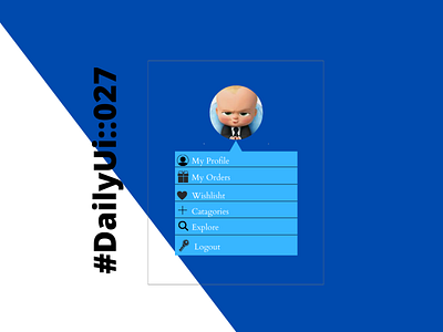 Dropdown dailyui dailyui::027 ui