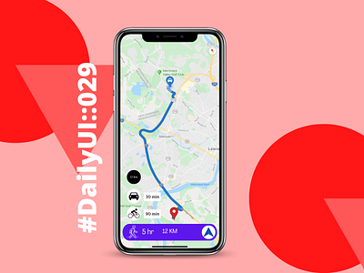 Map dailyui dailyui:029 ui