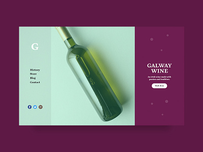 Galway Wine Dribbble