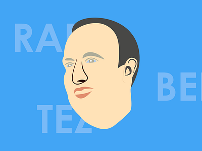 Rafa Benitez Illustration