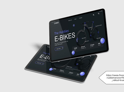 Ebikes adobe photoshop adobe xd app design design figma graphic design illustration landing page mobile app design ui ui design ux ux design web design