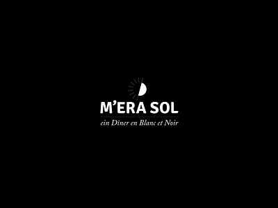 M'ERA SOL branding design graphic design logo typography vector