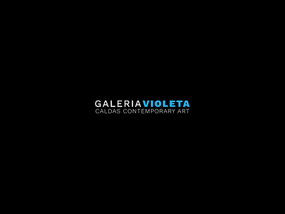 GALERIA VIOLETA branding design graphic design logo typography vector