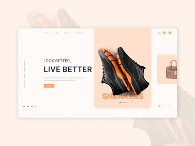 E-commerce Hero Design