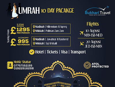 Hajj & Umrah - Flyers Design flyer hajj islamic umrah