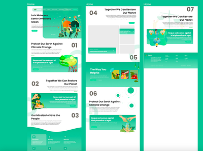 Donor Landing Pages blockchain design graphic design hero section illustration landing page logo ui uiux design website design