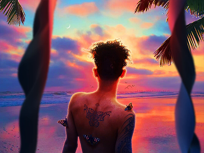 𝑵𝑬𝑾 𝑫𝑹𝑬𝑨𝑴𝑺 ˖°✧ alone animation beach beautiful black lives matter boy dream dreamscape exotic gay island lonely pride queer sad sea stranded summer tropical vacation
