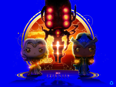 Funko POP! Eternals Vinyl Figures: Thena, Arishem & Ajak