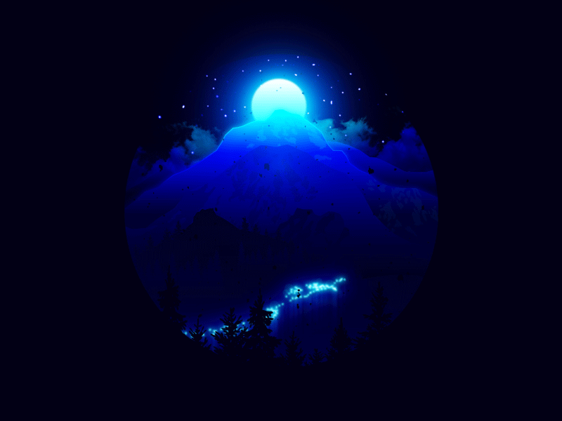 Silent Night, Holy Night ... 🌕 by ˗ˏˋ𝑨𝑶𝑲𝑼𝑹𝑨 ⛲˖° on Dribbble