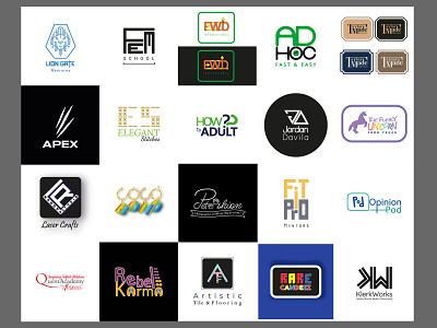 Logo designs portfolio