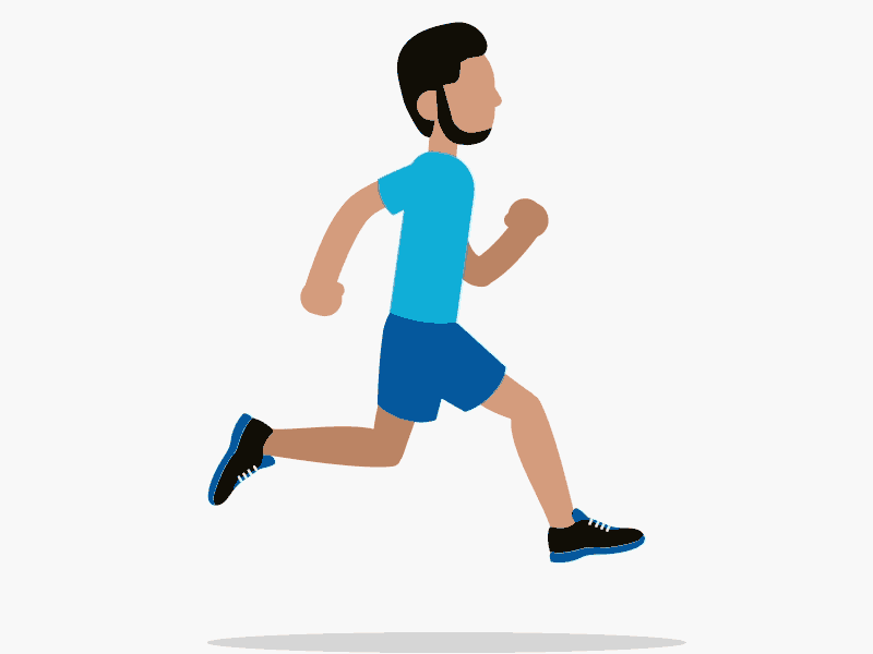 My First Running Cycle by Thiago Pacianotto on Dribbble