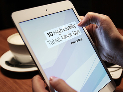 Customizable Tablet Mock-Up Kit