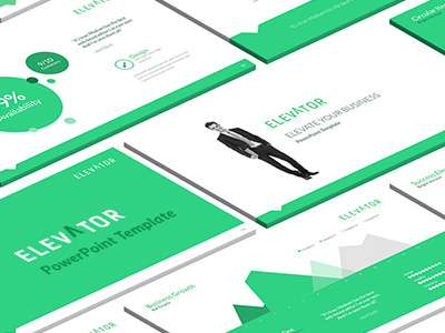 Elevator PowerPoint Template