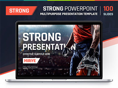 Strong Presentation Template